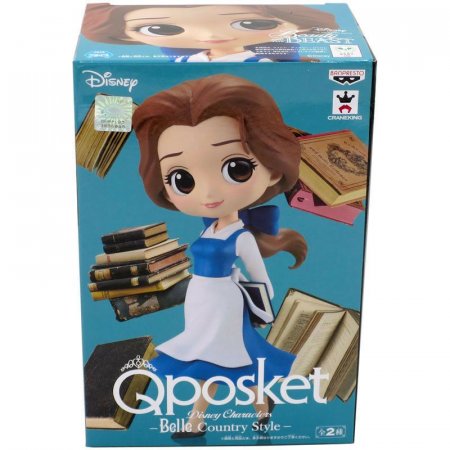 Banpresto Q posket Disney Characters:    ( ) (Belle Country Style (A Normal color))    (Beauty and the Beast) (35682) 14 